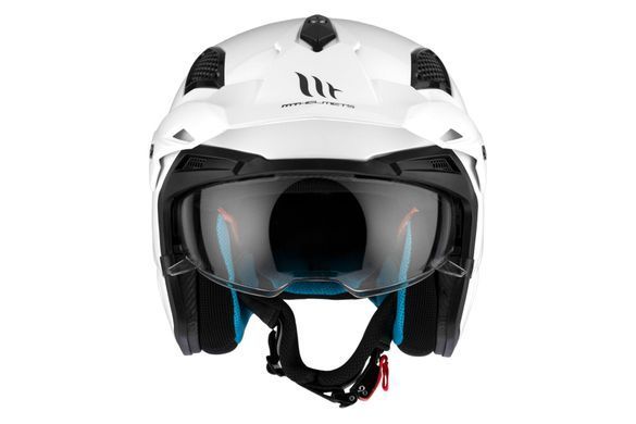 Мотошлем MT DISTRICT SV S Solid A0 White L