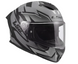 Мотошолом LS2 FF820 Rapid 3 Xtrem Matt Black Grey L