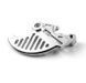 Захист заднього гальмівного диску X-GRIP Brake disc guard, silver KTM SX(F),XC(F) 2023->EXC(F),XC(F)-W 2024->, HQV TC,FC,TX,FX, 2023->, TE,FE 2024->, GASGAS MC(F),EC(F),EX(F) 2024- >