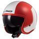 Мотошлем LS2 OF599 Spitfire Rim Red White L