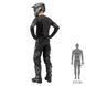 Штани кросові Pant 450 Podium black grey 36