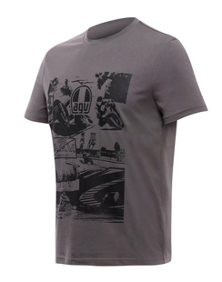 Футболка Dainese CLASSIC AGV T-SHIRT BLACK XL
