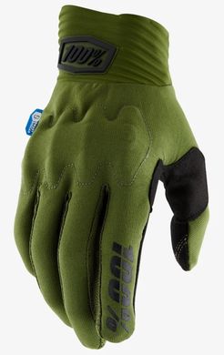 Мотоперчатки Ride 100% COGNITO Glove Smart Shock Army Green L