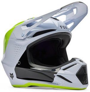 Мотошолом FOX V3 Helmet TINE White M
