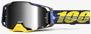 Маска кросова 100% ARMEGA Goggle [Furious], Mirror Silver Lens