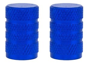 Oxford Gripper Valve Caps Blue