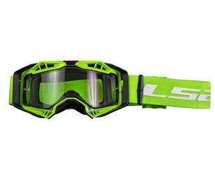 Маска кросова LS2 AURA Green Clear Lens