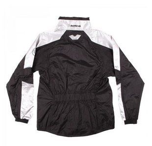 Мотодощовик куртка BERING MANIWATA black\silver 4XL