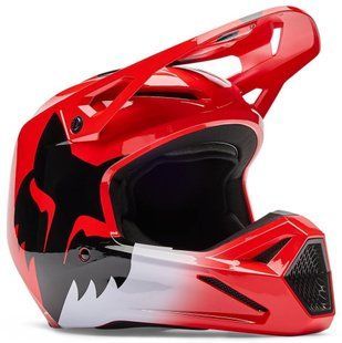 Шолом FOX V1 Helmet - SHIELD Flo Red XXL