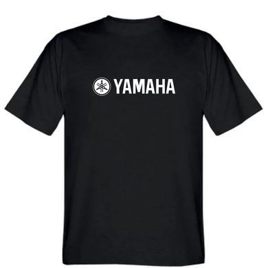 Мотофутболка Yamaha Black White L