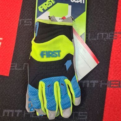 Мотоперчатки FirstRacing Scan Gants Fluo L