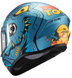 Мотошолом AXXIS DRAKEN S Dinotoon C7 Matt Blue L