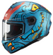 Мотошолом AXXIS DRAKEN S Dinotoon C7 Matt Blue L