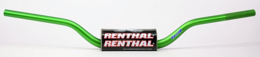 Руль Renthal Fatbar 604 Green HONDA / KAWASAKI