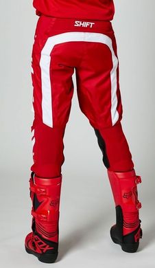 Мотоштани SHIFT WHITE LABEL TRAC PANT Red 32