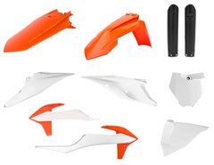 Пластик Polisport MX kit - KTM (19-) Orange/White KTM