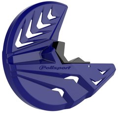 Защита диска Polisport Disk & Bottom Fork Protector - Yamaha Blue