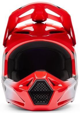 Мотошолом FOX YTH V1 Helmet SHIELD Flo Red YL
