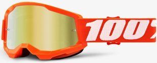 Дитячі окуляри 100% STRATA 2 Youth Orange - Mirror Gold Lens, Mirror Lens