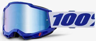 Маска кросова 100% ACCURI 2 Goggle [Blue], Mirror Blue Lens