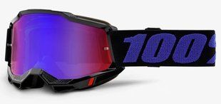 Маска кросова 100% ACCURI 2 Goggle Moore - Mirror Red Lens, Mirror Lens