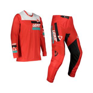 Підліткові джерсі штани Leatt Ride Kit 3.5 Junior Red 26