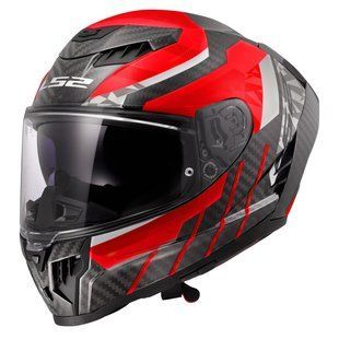 Мотошолом LS2 FF807 Dragon Trax Red XL