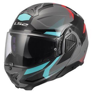 Мотошолом LS2 FF910 Advant 2 Triple Nardo Grey Blue Red XS