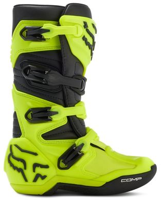 Мотоботы FOX Comp Youth Boot Flo Yellow 6