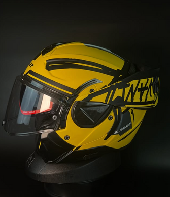 Мотошолом LS2 FF910 Advant 2 Tape Yellow L