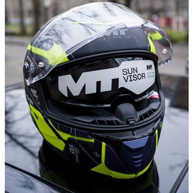 Мотошлем MT THUNDER 4 SV LUMEX B27 Matt XS