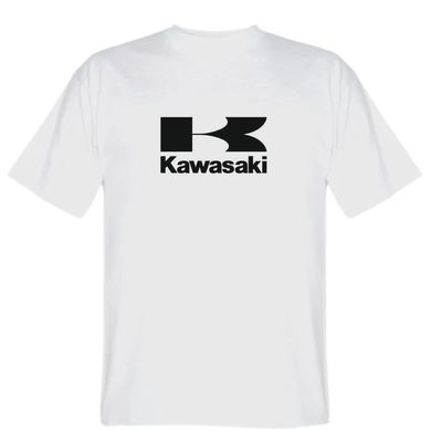 Мотофутболка Kawasaki White Black M