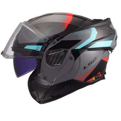 Мотошолом LS2 FF910 Advant 2 Triple Nardo Grey Blue Red XS