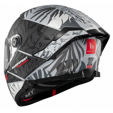 Мотошолом MT THUNDER 4 SV RAINFOREST C2 Matt M