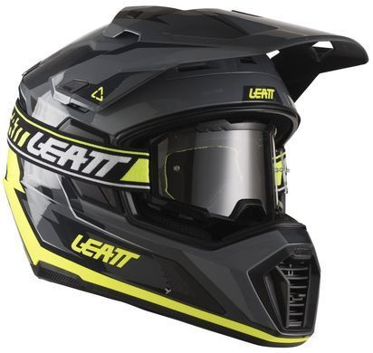Мотошолом LEATT 7.5 Adventure Helmet + Goggle Hi-Viz M