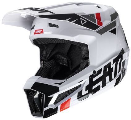 Мотошолом LEATT Moto 2.5 Helmet White, XS