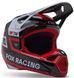 Мотошолом FOX YTH V1 HELMET - RACE SPEC Flo Red YS