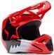 Мотошолом FOX YTH V1 Helmet SHIELD Flo Red YL