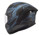 Мотошолом LS2 FF820 Rapid 3 Xtrem Black Blue Petrol S