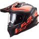Мотошлем LS2 MX701 Explorer Alter Matt Black Fluo Orange L