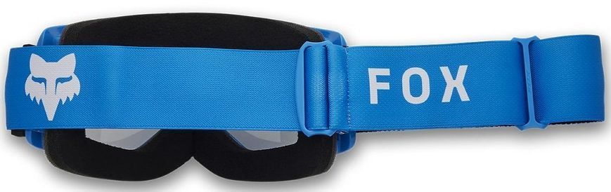 Маска кросова FOX MAIN Goggle - CORE True Blue Clear Lens