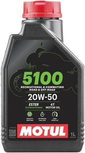 MOTUL 5100 20w-50 1L Моторна олива