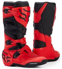 Мотоботы FOX Comp Youth Boot Flo Red 7