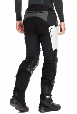 Мотоштани Dainese SUPER ADVENTURE ABSOLUTESHELL PANTS BLACK GLACIER-GREY RED 54
