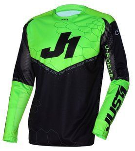 Джерсі Just1 J-force Hexa Green Fluo Black