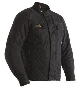 Мотокуртка RST IOM TT Classic III Short CE Jacket Waxed Cotton Black L