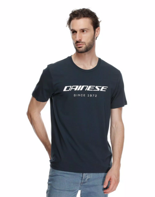 Футболка Dainese ESSENCE WORDMARK T-SHIRT CARBONIO L