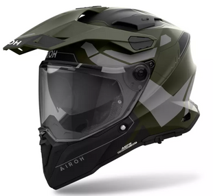 Шолом AIROH COMMANDER 2 REVEAL military green 3XL