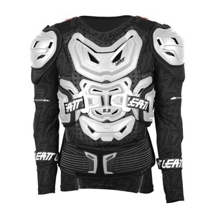 Моточерепаха LEATT Body Protector 5.5 White S-M