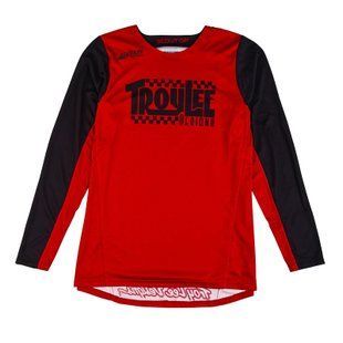 Мото джерсі TLD SCOUT GP JERSEY; BIG LEE BLACK / BURNT ORANGE 2X